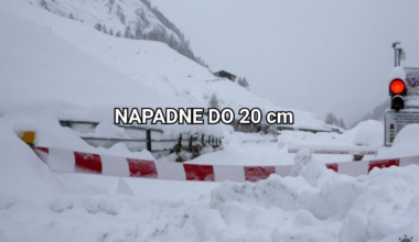 Na Slovensko sa chystá ďalšie sneženie. Tento jeden kraj zasype sneh