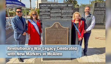McAllen Veterans War Memorial Adds New Revolutionary War Tributes