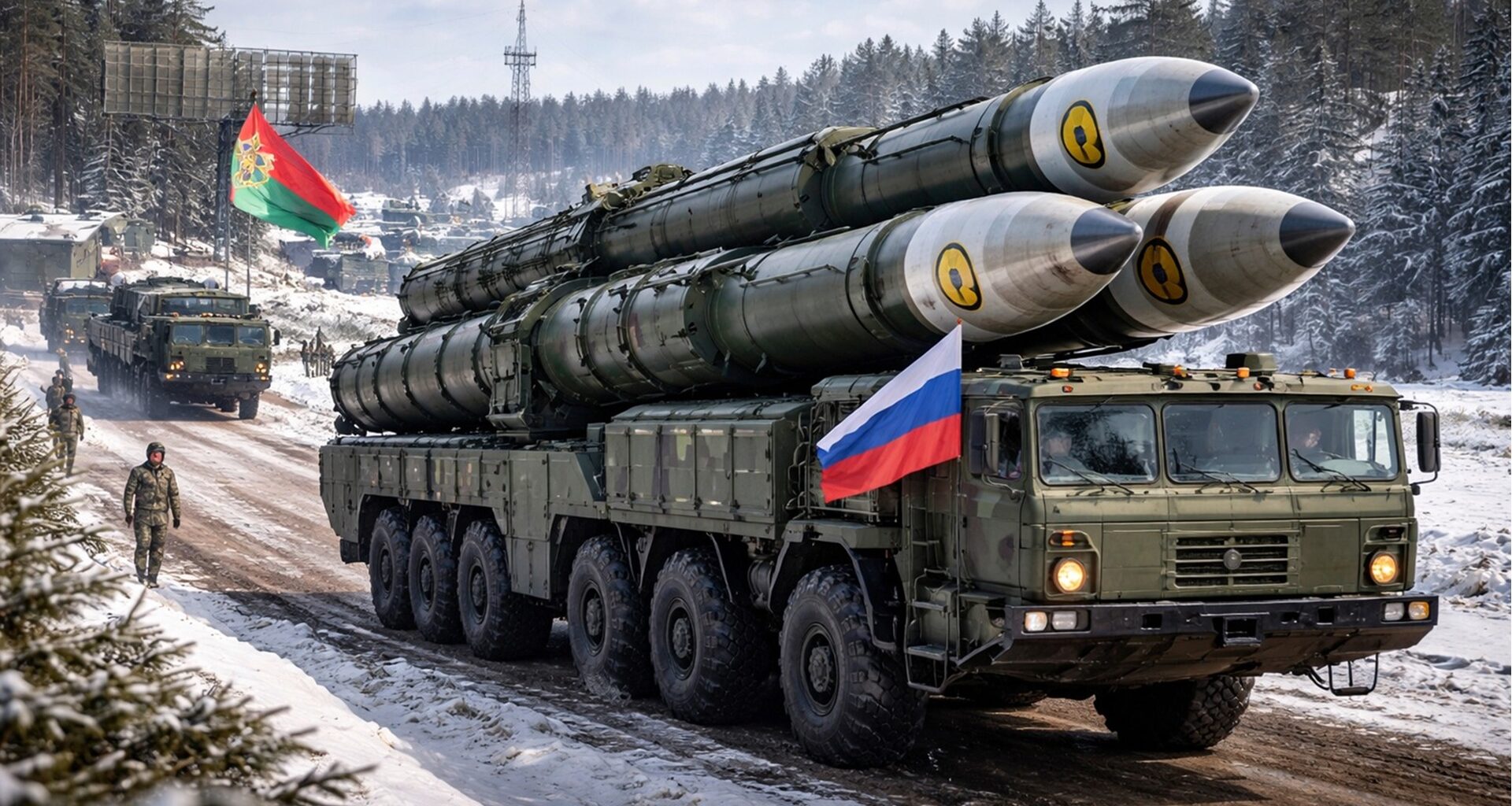 Russia sends nuclear missiles to Belarus after claiming drone attack, raising military tensions and concerns in Europe.