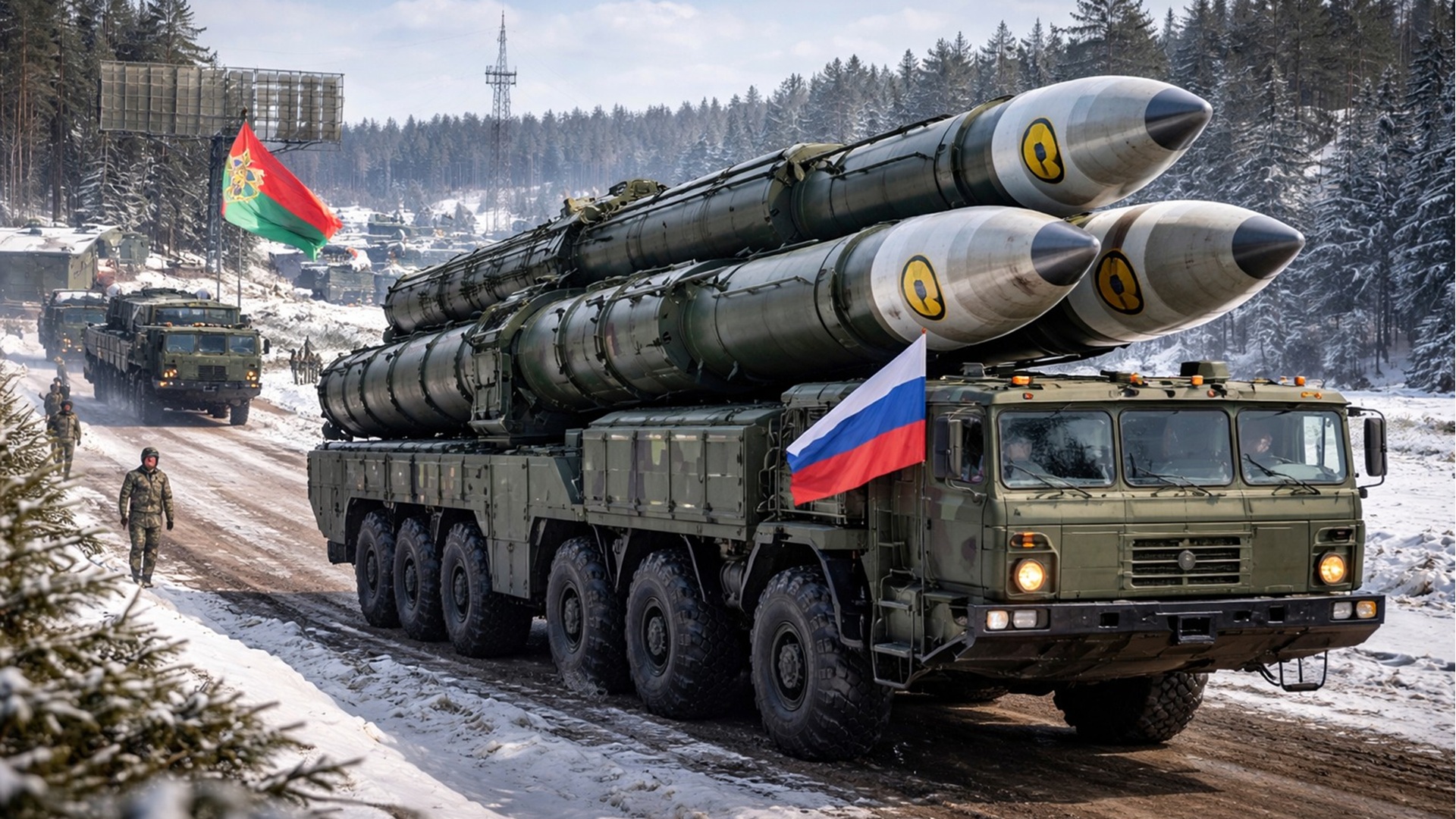 Russia sends nuclear missiles to Belarus after claiming drone attack, raising military tensions and concerns in Europe.