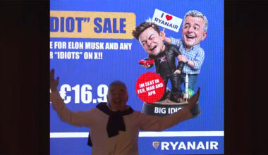 Musk-Ryanair spat gave the airline good publicity, says CEO O'Leary in his press conference (complete video)