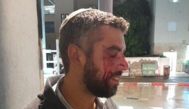 ‘a young man lunged at me shouting Allahu A