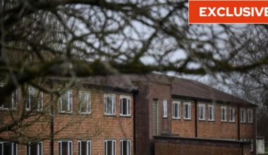 Inside the 'bleak' life of an asylum seeker on a military camp in winter