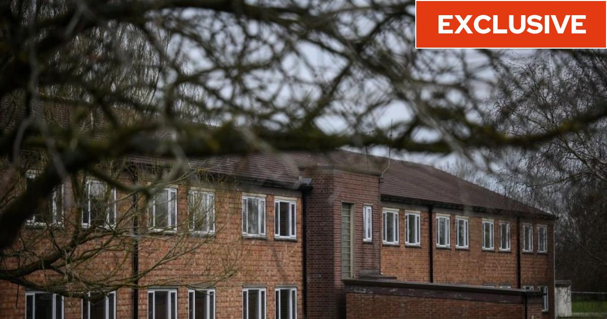 Inside the 'bleak' life of an asylum seeker on a military camp in winter