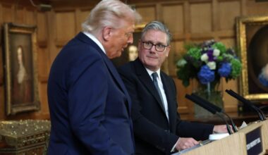 Trade war looms as EU and UK unite against Trump