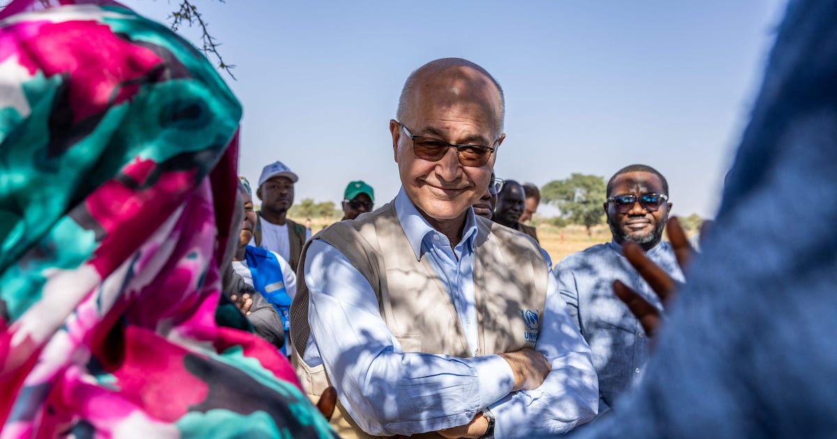 New UN refugee chief Barham Salih calls on leaders to 'really act' to end Sudan war