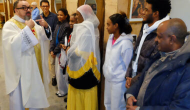 Refugee family welcomed at St. Paul Co-Cathedral on Feast of the Holy Family after years of waiting – Catholic Saskatoon News