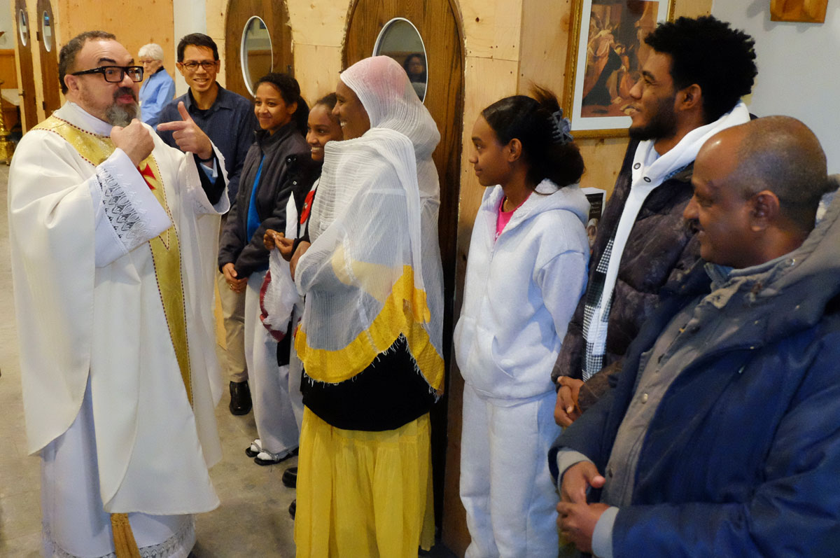 Refugee family welcomed at St. Paul Co-Cathedral on Feast of the Holy Family after years of waiting – Catholic Saskatoon News