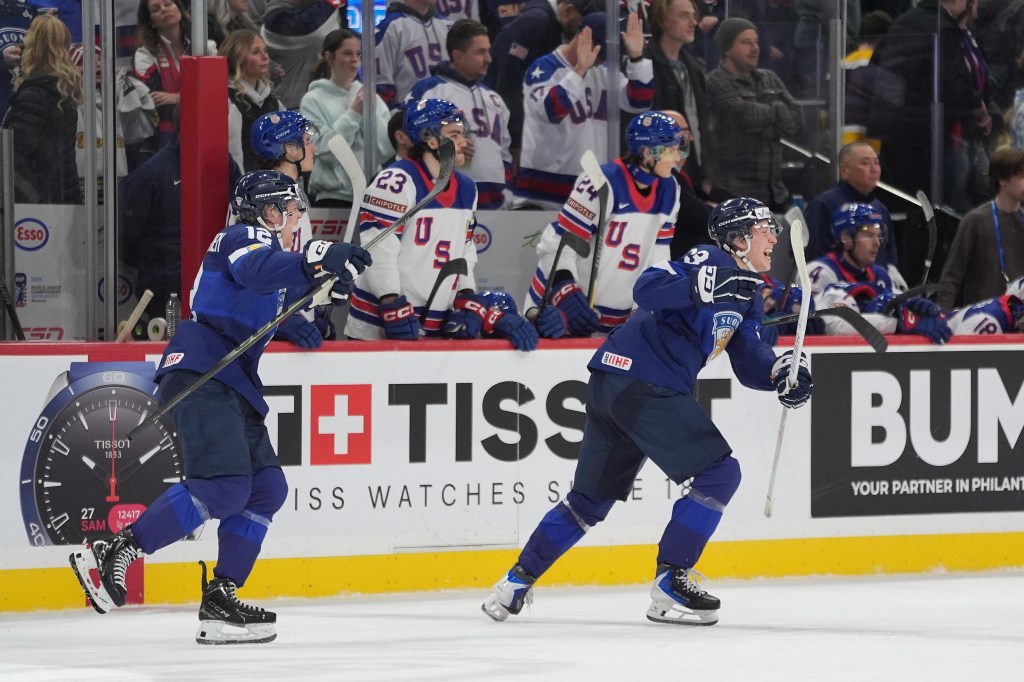 Finland stuns U.S. in overtime – Twin Cities