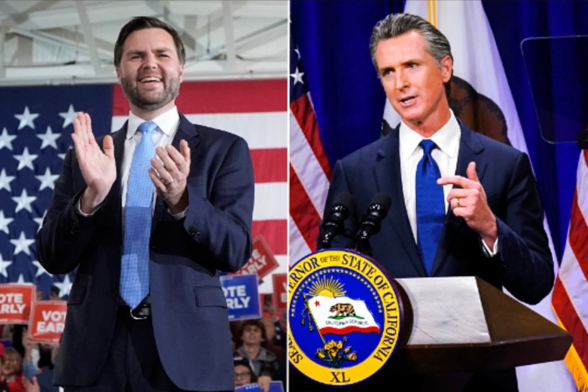 Some young MAGA men are ‘looksmaxxing’ to emulate Gavin Newsom and not JD Vance
