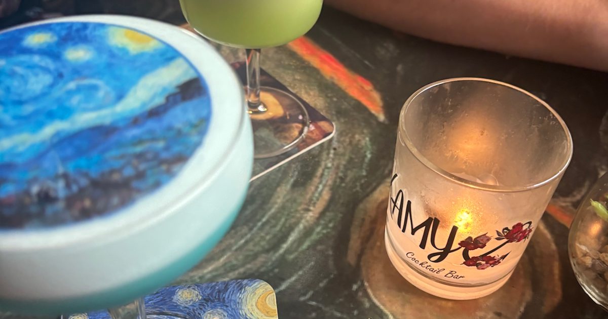 The Malta cocktail bar where drinks look like artwork—and taste amazing