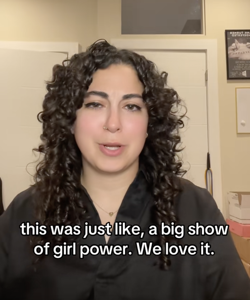 woman talking about making cheese