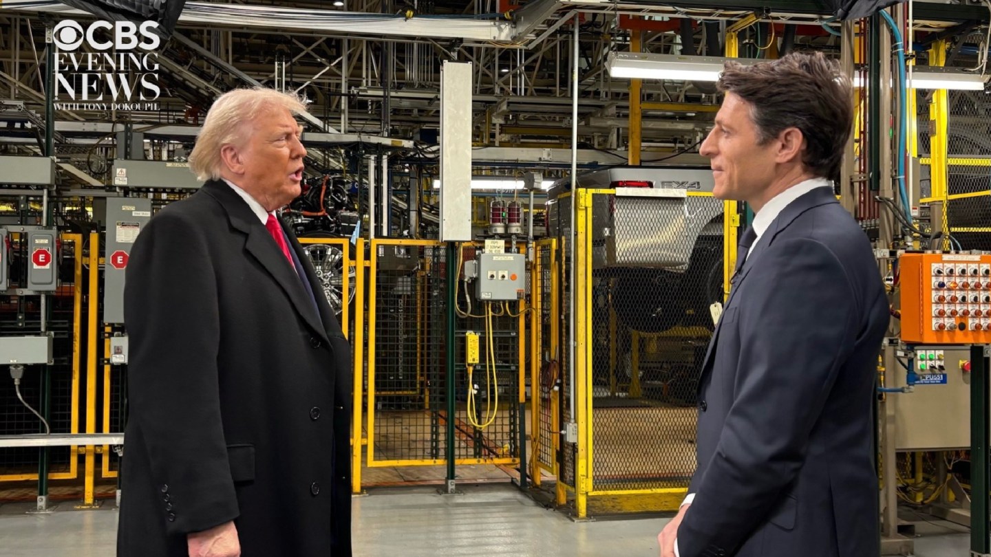 White House Threatened to Sue CBS Over 'Evening News' Trump Interview