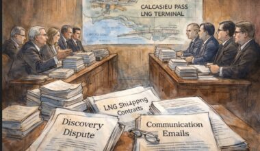 When LNG Contracts Meet the Fine Print—and the Missing Emails – Royal Dutch Shell Plc .com