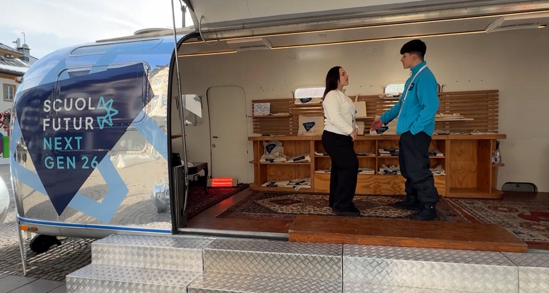 Scuola Futura exhibit (Alex Cabrero, KSL)...