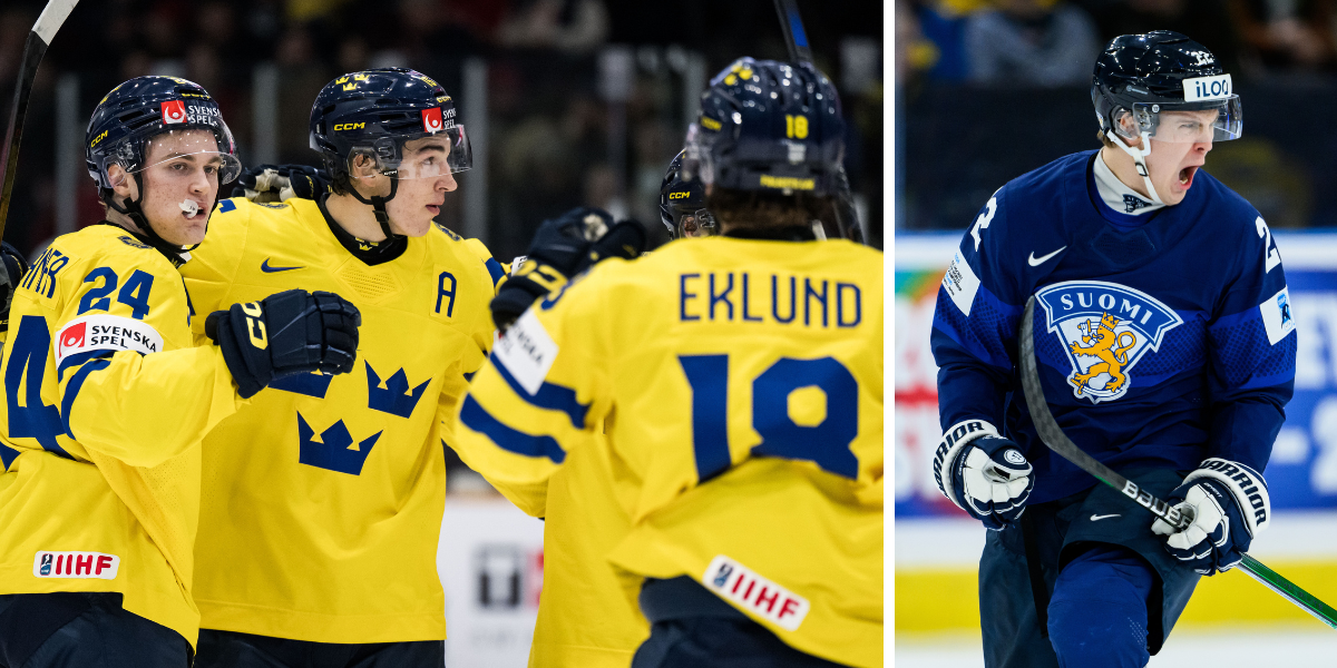 Inför: Sverige mot Finland i semifinalen av junior-VM 2026