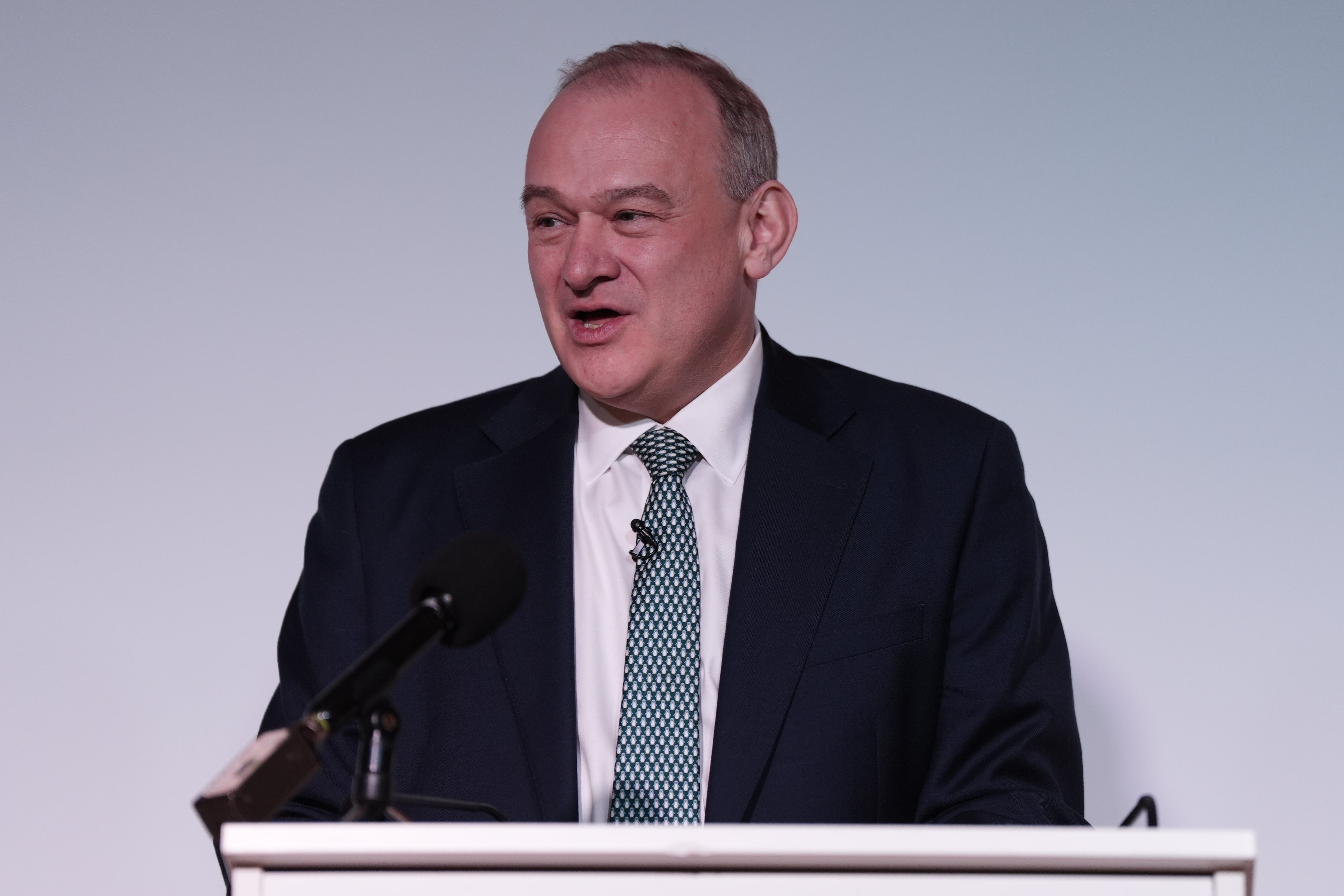 Liberal Democrat leader Sir Ed Davey described Mr Trump's change of heart as ‘a real relief for households and businesses’