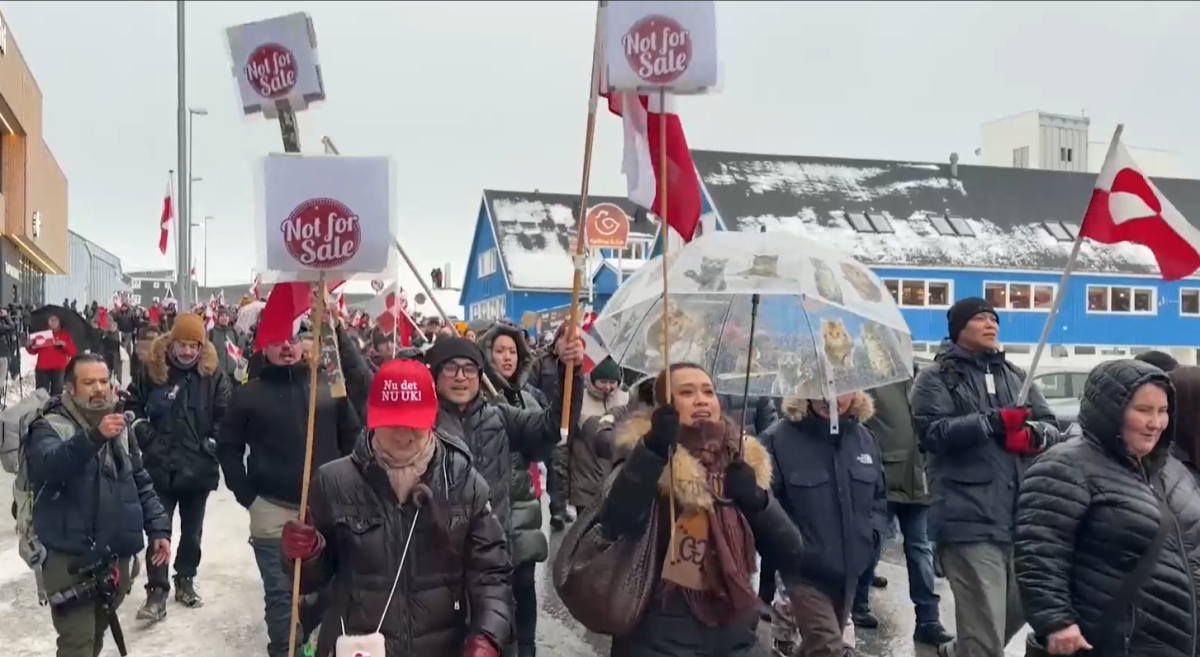 V Grónsku a v dánskych mestách sa konali protesty proti Trumpovi