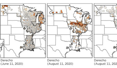 Climate Change Induced Worst MISO Outages of the Decade