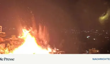 Israel fliegt neue Luftangriffe auf „Terrorziele“ im Libanon – DiePresse.com