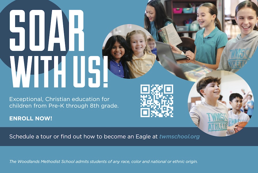 The Woodlands Methodist School Enrollment 2026