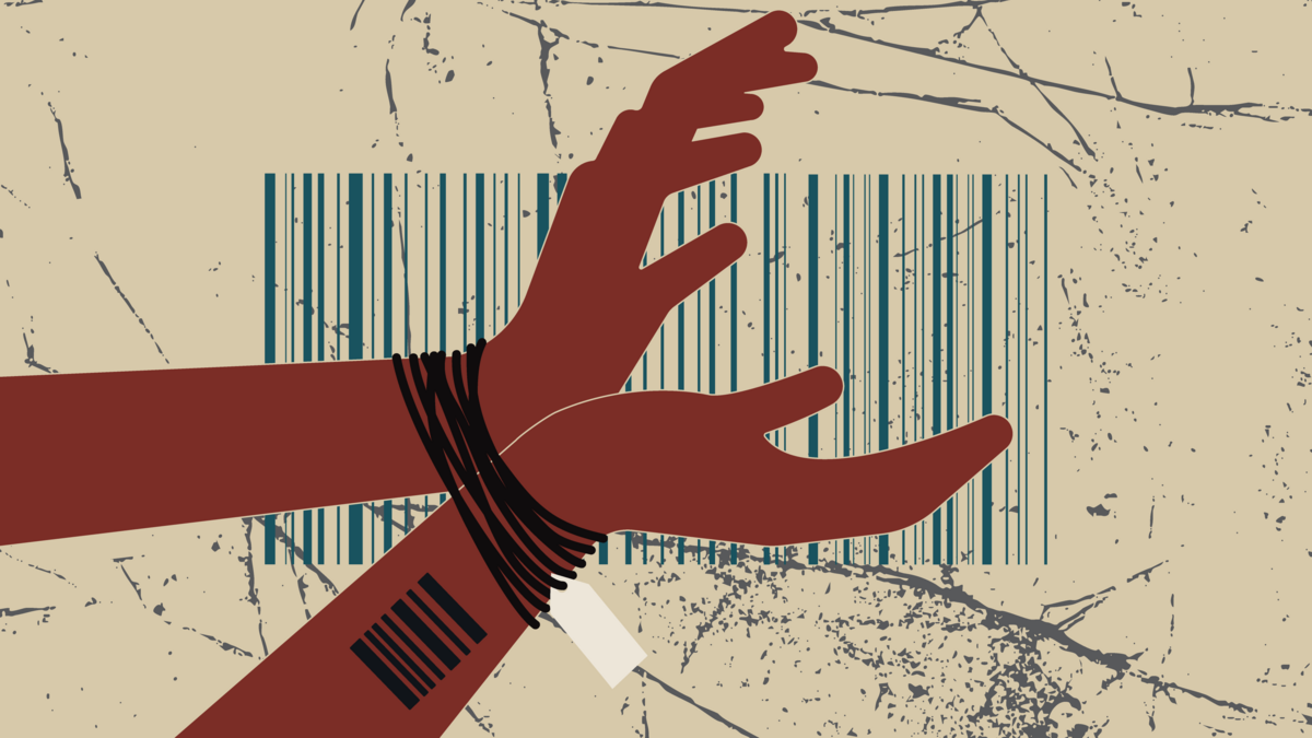 In den Jahren 2023 und 2024 wurden 152 Menschen im Großherzogtum Opfer von Menschenhandel. Illustration: Christian Mertes