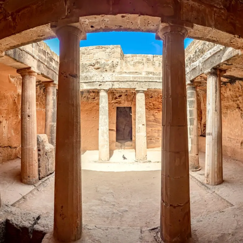 Tombs Of The Kings In Paphos, Cyprus