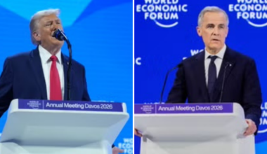 Trump takes shot at Canada’s prime minister Mark Carney for being ‘ungrateful’ to US