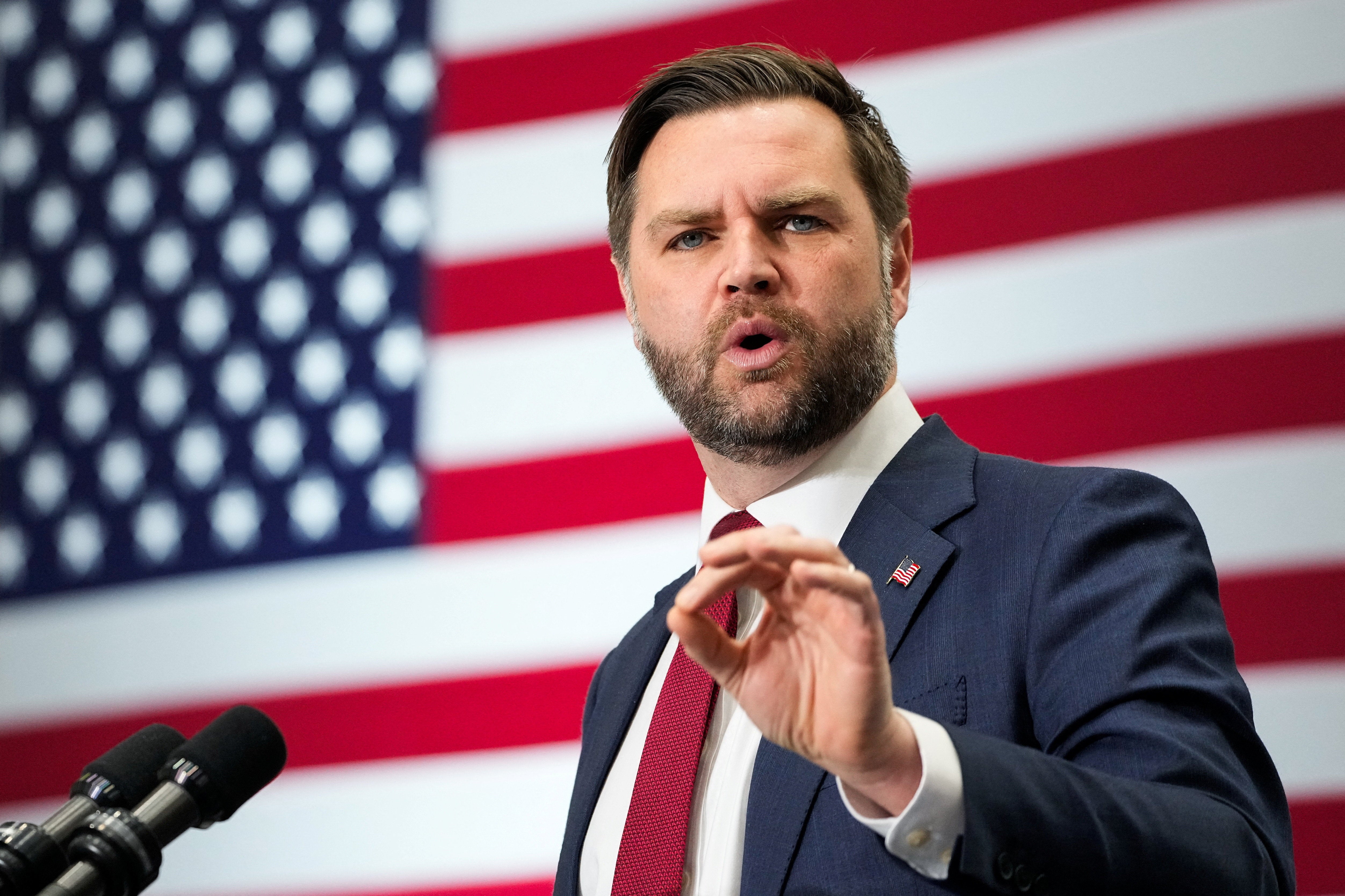 JD Vance still commands a healthy lead in polls as the successor in waiting, but the picture is no longer so clear cut