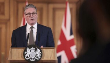 UK Prime Minister Keir Starmer