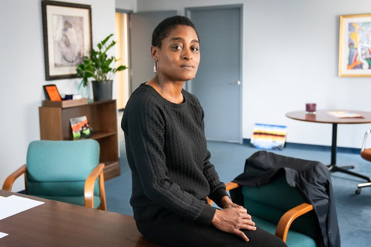 Chief Defender Keisha Hudson in her office at the Defender Association of Philadelphia in 2022. The association is now enhancing its services to immigrant clients as the Trump administration presses for more arrests and deportations.