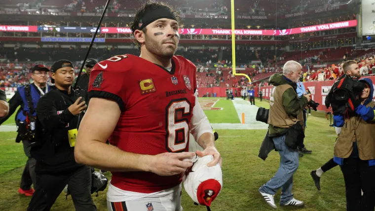 Buccaneers' Baker Mayfield makes Week 18 feelings clear image