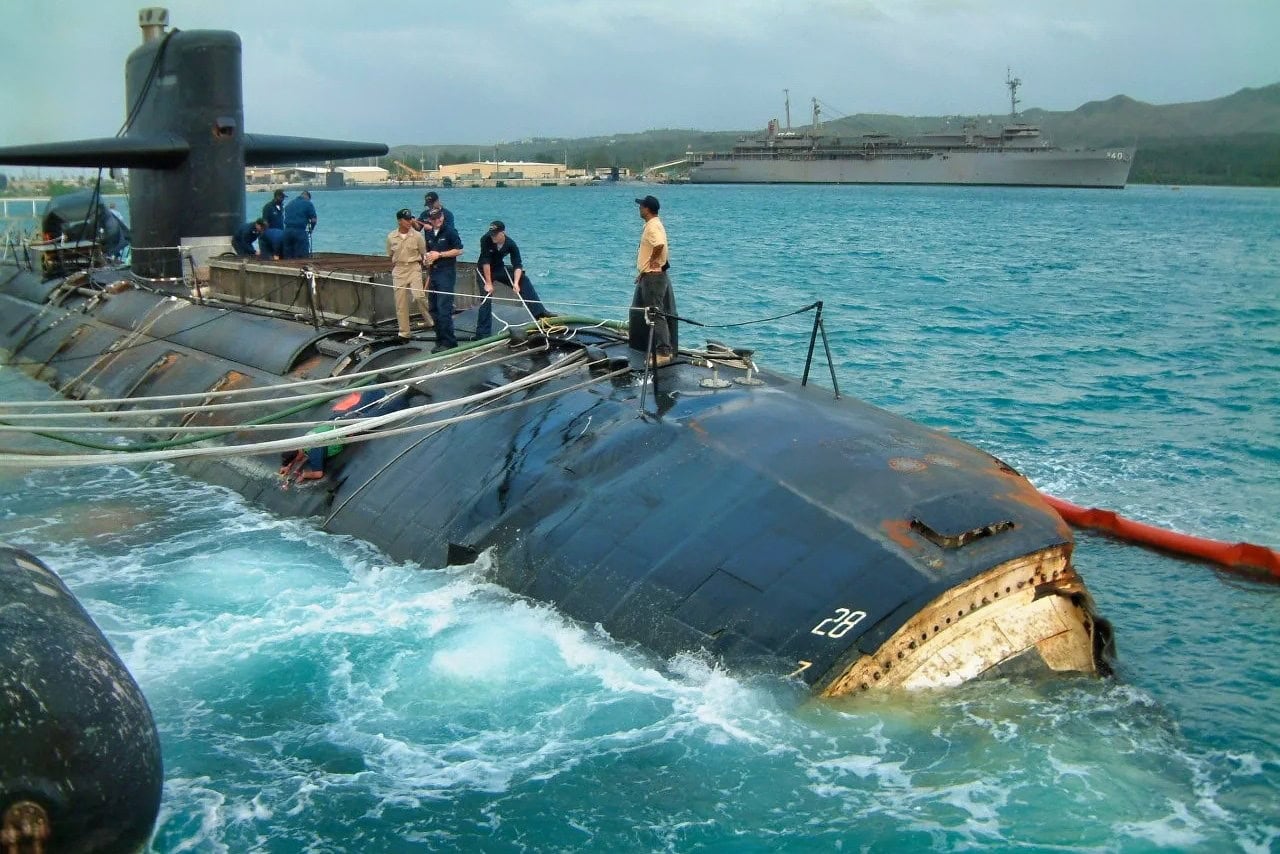 USS San Francisco US Navy Nuclear Submarine