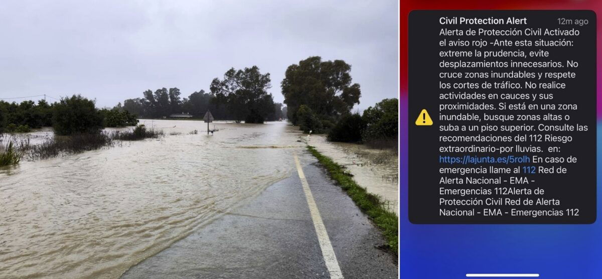 Storm Francis wreaks havoc across Spain « Euro Weekly News