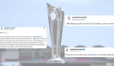 Iceland Cricket delights with another deadpan delivery to Pakistan—'our Capt needs to attend to his oven'