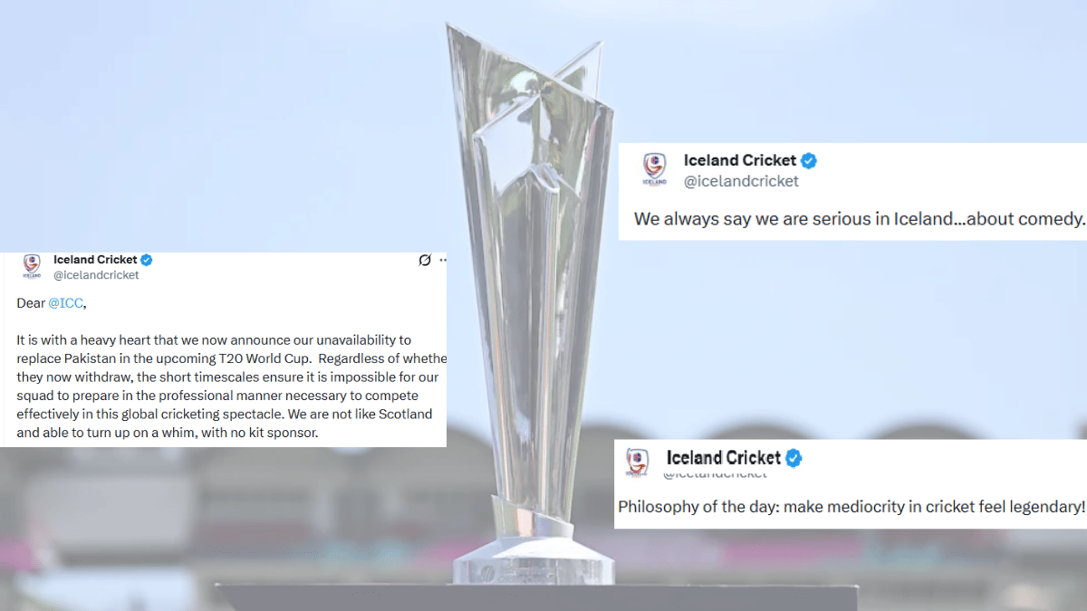 Iceland Cricket delights with another deadpan delivery to Pakistan—'our Capt needs to attend to his oven'