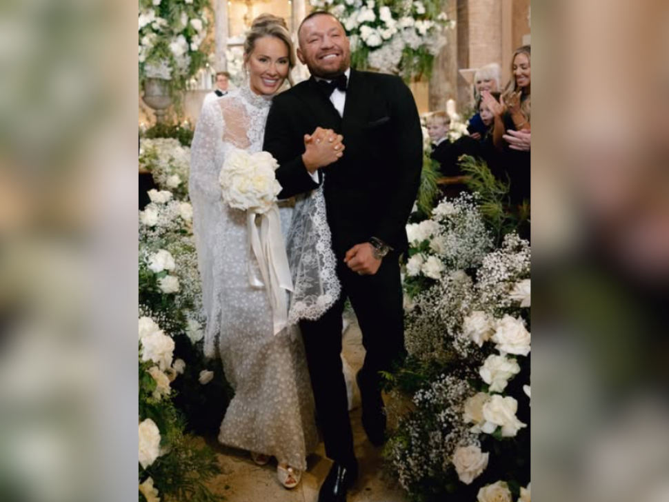 'God’s hand guided every detail': Conor McGregor opens up about his Vatican wedding