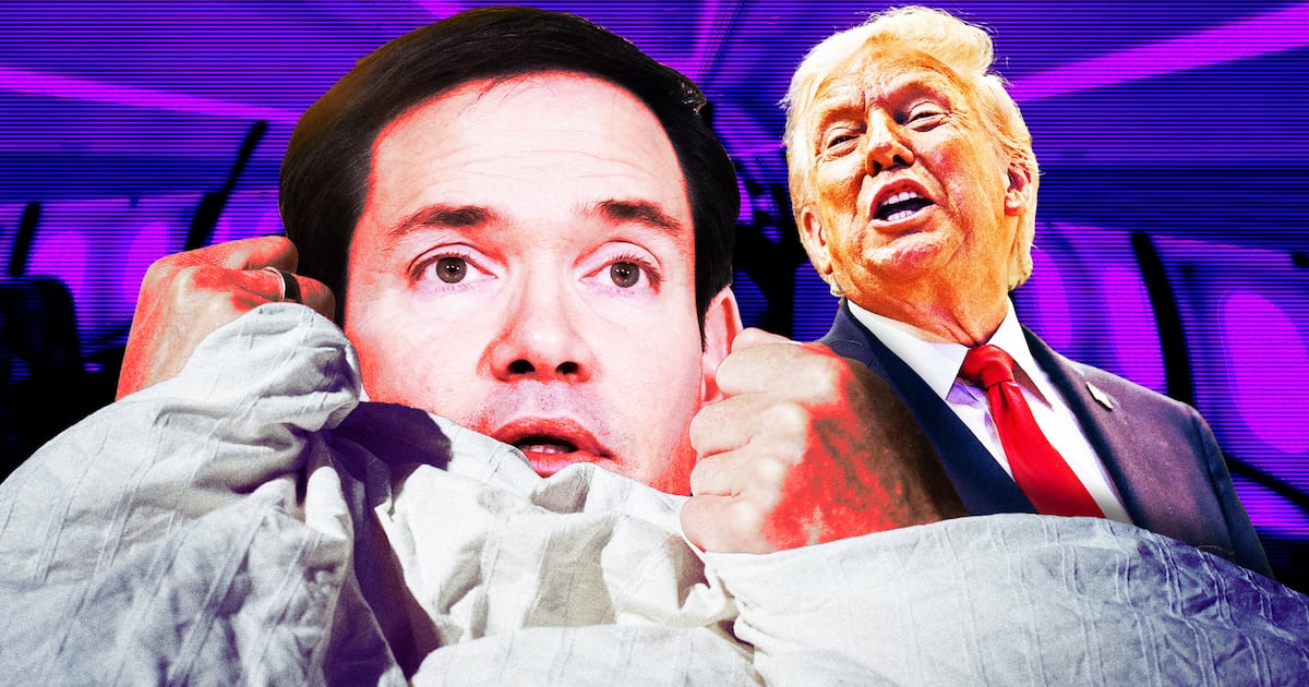 Exhausted Marco Rubio Admits Hiding From Trump on AF1