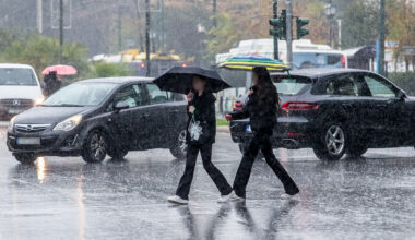 Severe Weather Sweeps Greece, Heavy Rain and Storms Forecast
