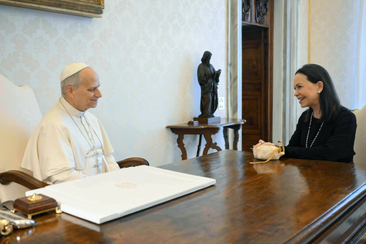Machado seeks Pope Leo’s support for Venezuela's transition during Vatican meeting