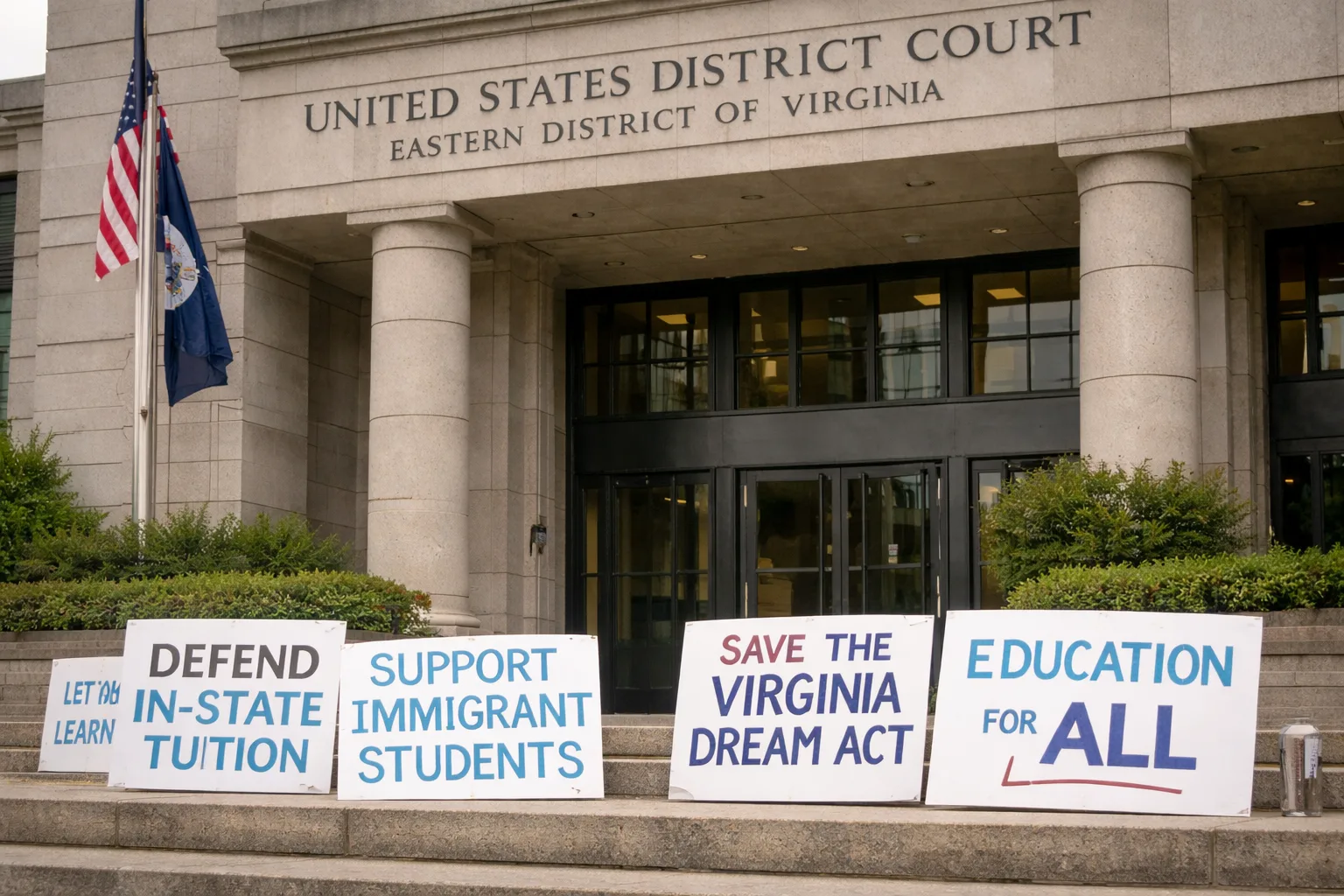 Legal Battle Erupts over Virginia's In-State Tuition for Immigrant Students