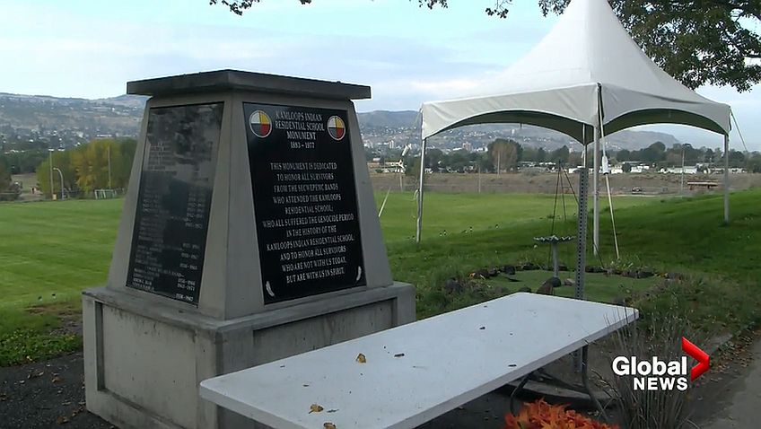 Click to play video: 'Kamloops First Nation observe second annual Truth and Reconciliation Day'