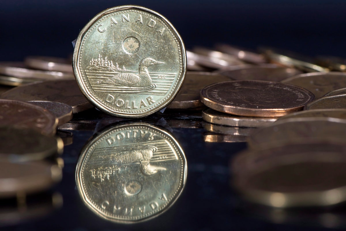 Canadian dollar extends weekly decline as factory downturn lengthens