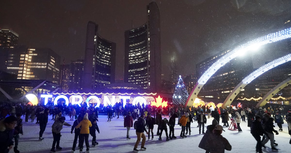 Toronto will see bitter cold on Dec. 31