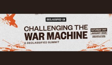 Laura Pidcock speaks about Declassified UK's upcoming summit Challenging the War Machine