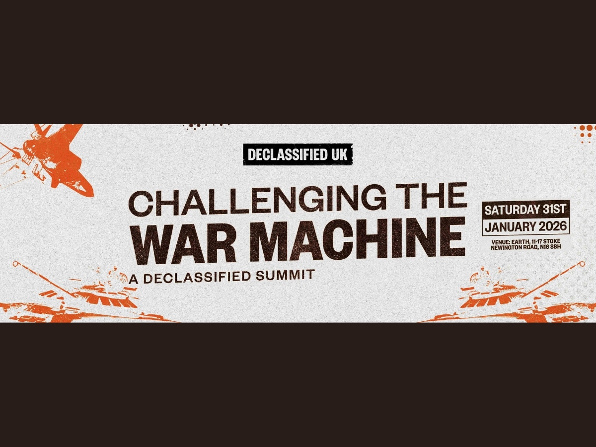Laura Pidcock speaks about Declassified UK's upcoming summit Challenging the War Machine