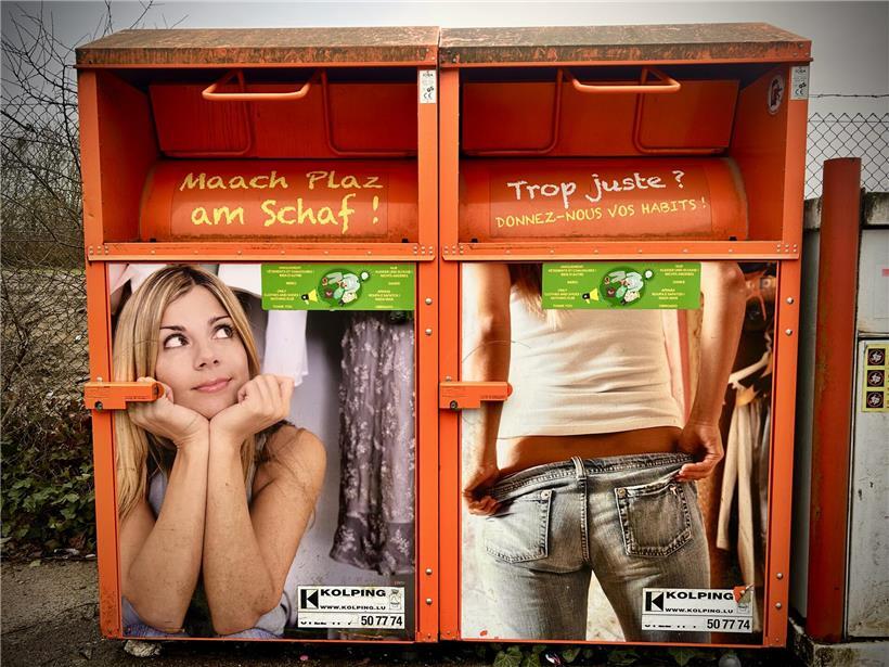 Container von Kolping auf Lagerplatz, Frage zur Zukunft und Verbleib der Container im Fokus