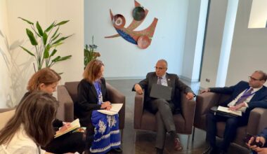 Egypt discusses cooperation with Finland, Germany, and Geneva Water Hub ahead of UN conference