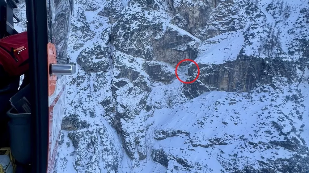 reševanje prisojnik, nesreča prisojnik