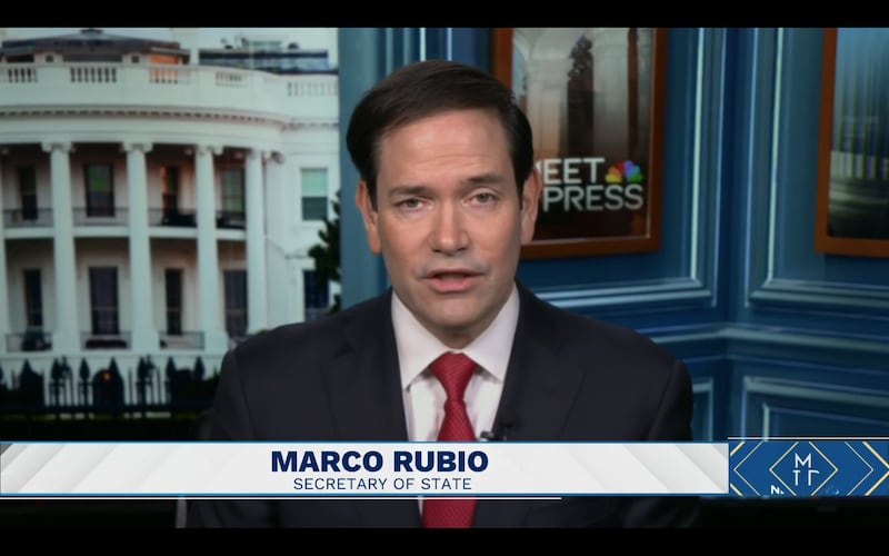 Marco Rubio on Meet the Press with Kristen Welker